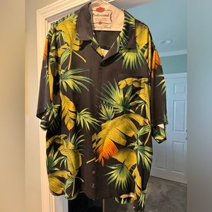 Mens Tommy Bahama silk shirt XL